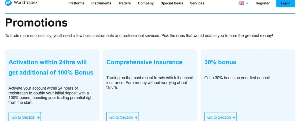 WorldTradex Company Review (2024): image 4